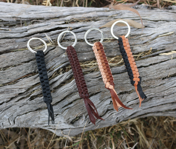 Leather Box Keyring – SKT Leather